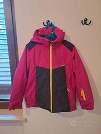 Giacca da sci Wed'ze età 8 anni da bambina. 