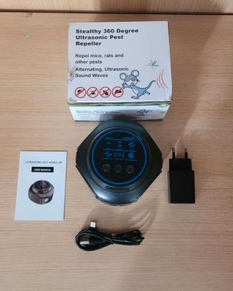 Repellente Ultrasonico Topi 360° Stealthy