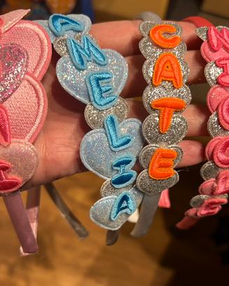 Cerchietti personaliz bambina