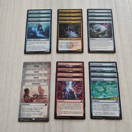 Mazzo carte Magic BLU ROSSO ELEMENTALI & SPELLS