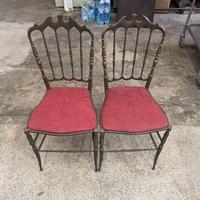 Sedie Chiavarine in ottone