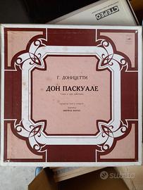 vinile opera "Don Pasquale" di Donizetti