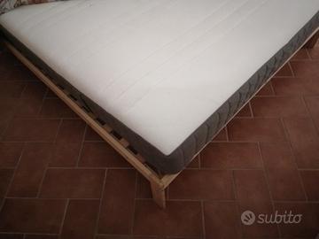 letto ikea e materasso ikea matrimoniale 