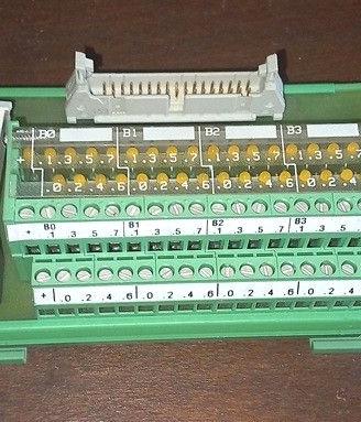 Scheda connessioni PLC