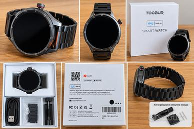 Smartwatch TOOBUR IDW23 Metal Black