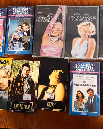 VHS vintage la grande commedia Americana