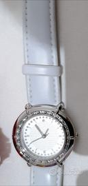 Orologio da donna con cinturino bianco 