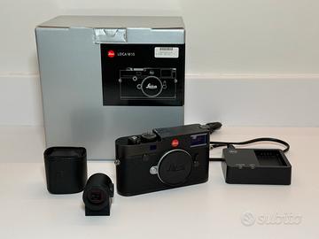 Leica M10 Black + mirino Leica Visoflex