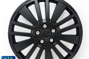 Copricerchi Auto 15 Pollici Coppette Sportive Nere