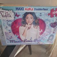 maxi puzzle Violetta double face nuovo