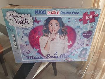 maxi puzzle Violetta double face nuovo
