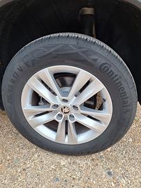 cerchi + pneumatici kodiaq 17"