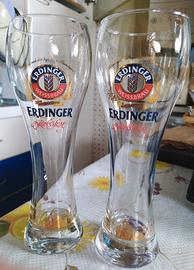Bicchieri Birra Erdinger Weissbrau Oktoberfest