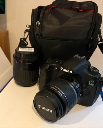 Canon eos 60 d più teleobiettivo