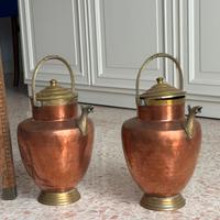 Anfore in rame e ottone