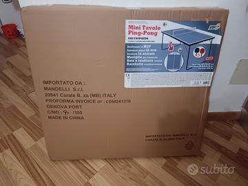Mini tavolo Ping Pong 