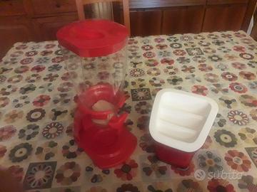 Dispenser per cereali + portaposate in blocco
