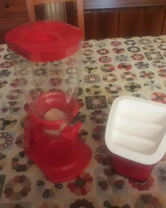 Dispenser per cereali + portaposate in blocco
