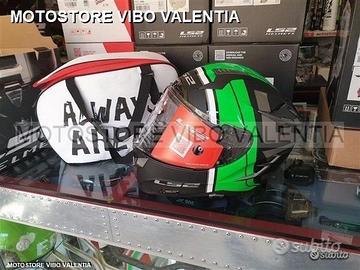 Casco integrale ls2 ff327 challenger verde randy