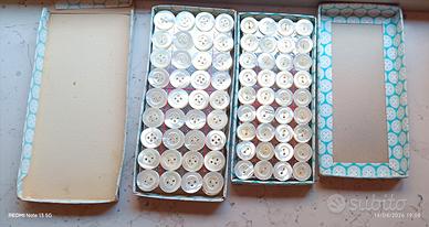 Bottoni madreperla vintage