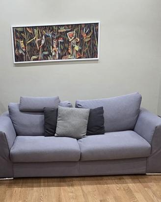 Divano  Gaggioli colore Grigio chiaro