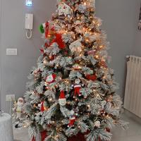 albero di natale più tronco