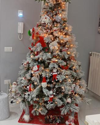 albero di natale più tronco