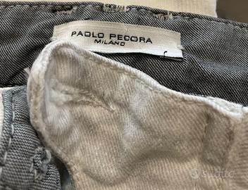 Paolo Pecora  Jeans Grigio chiaro 34 slim fit