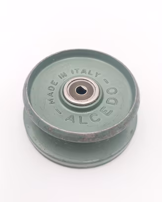 Bobina mulinello Alcedo 2CS nel raro colore verde.