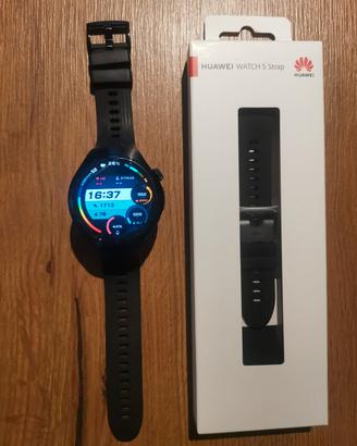 Huawei watch 5 46 mm Black eSIM - PARI AL NUOVO