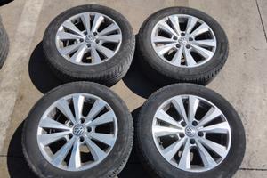 04 Cerchi e gomme VW GOLF 7 16p ORIGINALI