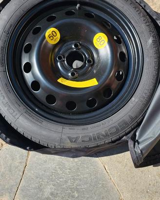 Ruotino scorta misura T125/80 R16