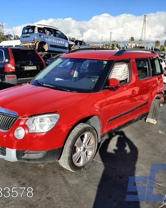 SKODA YETI 5L 2.0 TDI 110CV 09-17 -ricambi