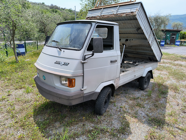 Piaggio ape Poker Benzina Ribaltabile