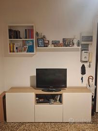 Mobile TV IKEA + 2 mensole