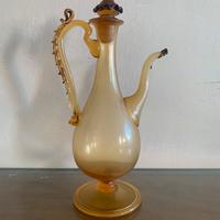 Caraffa in vetro Murano vintage