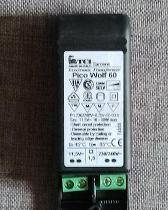 Micro Trasformatore elett. 10/60w.