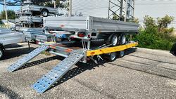 Carrello Trasporto Auto Basculante Professionale