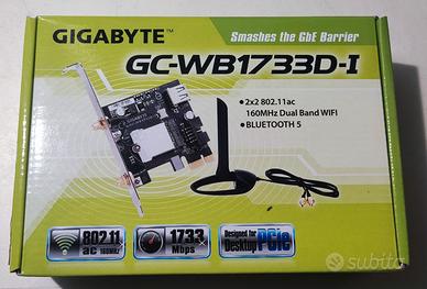 Gigabyte GC-WB1733D-I Scheda di rete + Bluetooth