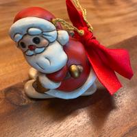 Addobbo Babbo Natale su sci grande Thun