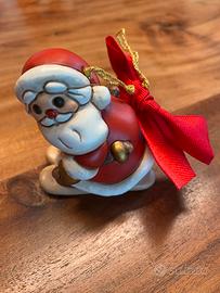 Addobbo Babbo Natale su sci grande Thun