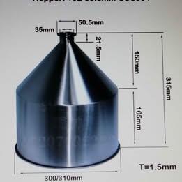 Tramoggia Inox 304 10 Litri