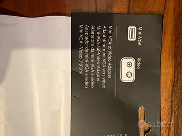 Mini-VGA → Video (composito / S-Video)