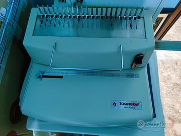 rilegatrice perforatrice manuale tosingraf ripla50