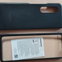 custodia Z fold 3 in silicone, originale Samsung
