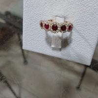 Anello Oro e rubini
