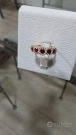 Anello Oro e rubini