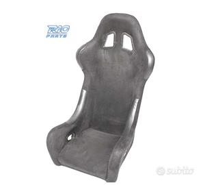 SEDILE BAQUET UNIVERSALE NERO ALCANTARA - PELLE ST