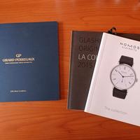Cataloghi orologi: Zenith, Chopard, Nomos e altri.