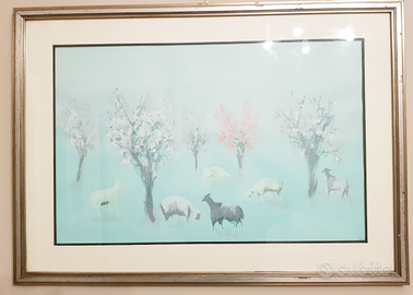 Quadro dipinto Fernando Troso Lecce Puglia Roma